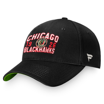 Chicago Blackhawks čiapka baseballová šiltovka True Classic Unstructured Adjustable black