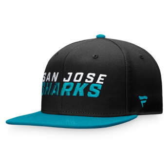 San Jose Sharks čiapka flat šiltovka Iconic Color Blocked Snapback BG