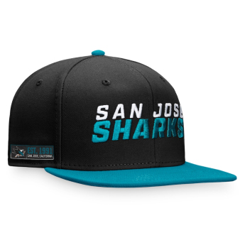 San Jose Sharks čiapka flat šiltovka Iconic Color Blocked Snapback BG