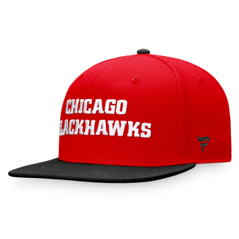 Chicago Blackhawks čiapka flat šiltovka Iconic Color Blocked Snapback RB