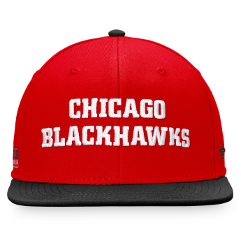 Chicago Blackhawks čiapka flat šiltovka Iconic Color Blocked Snapback RB