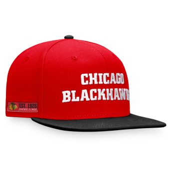 Chicago Blackhawks čiapka flat šiltovka Iconic Color Blocked Snapback RB