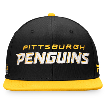 Pittsburgh Penguins čiapka flat šiltovka Iconic Color Blocked Snapback BY