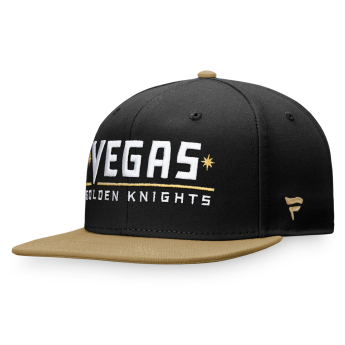 Vegas Golden Knights čiapka flat šiltovka Iconic Color Blocked Snapback BB