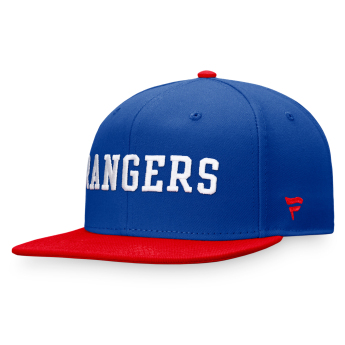 New York Rangers čiapka flat šiltovka Iconic Color Blocked Snapback BR