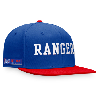 New York Rangers čiapka flat šiltovka Iconic Color Blocked Snapback BR
