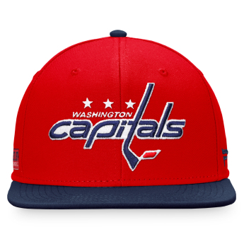 Washington Capitals čiapka flat šiltovka Iconic Color Blocked Snapback RB