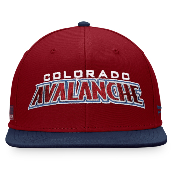 Colorado Avalanche čiapka flat šiltovka Iconic Color Blocked Snapback RN