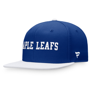 Toronto Maple Leafs čiapka flat šiltovka Iconic Color Blocked Snapback BW