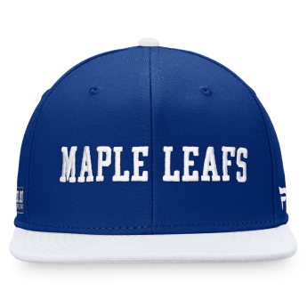 Toronto Maple Leafs čiapka flat šiltovka Iconic Color Blocked Snapback BW