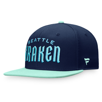 Seattle Kraken čiapka flat šiltovka Iconic Color Blocked Snapback BG
