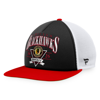 Chicago Blackhawks čiapka flat šiltovka True Classic Foam Front Trucker