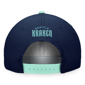 Seattle Kraken čiapka baseballová šiltovka Defender Structured Adjustable blue