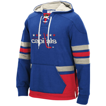 Washington Capitals pánska mikina s kapucňou 2017 CCM Jersey Pullover Hoodie blue