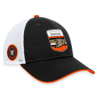 Pánská kšiltovka Anaheim Ducks Draft 2023 Podium Trucker Adjustable Authentic Pro