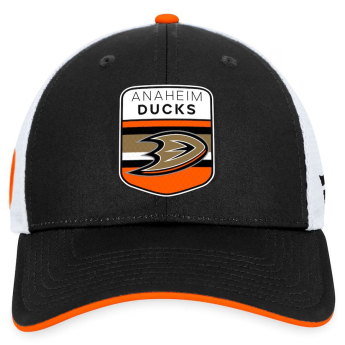 Anaheim Ducks čiapka baseballová šiltovka Draft 2023 Podium Trucker Adjustable Authentic Pro