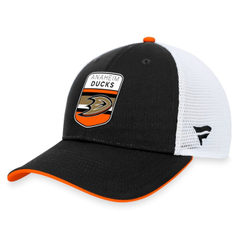 Anaheim Ducks čiapka baseballová šiltovka Draft 2023 Podium Trucker Adjustable Authentic Pro