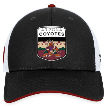 Arizona Coyotes čiapka baseballová šiltovka Draft 2023 Podium Trucker Adjustable Authentic Pro