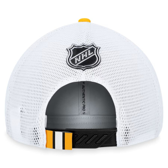 Boston Bruins čiapka baseballová šiltovka Draft 2023 Podium Trucker Adjustable Authentic Pro