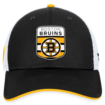 Boston Bruins čiapka baseballová šiltovka Draft 2023 Podium Trucker Adjustable Authentic Pro