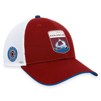 Colorado Avalanche čiapka baseballová šiltovka Draft 2023 Podium Trucker Adjustable Authentic Pro
