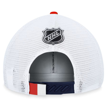 Columbus Blue Jackets čiapka baseballová šiltovka Draft 2023 Podium Trucker Adjustable Authentic Pro