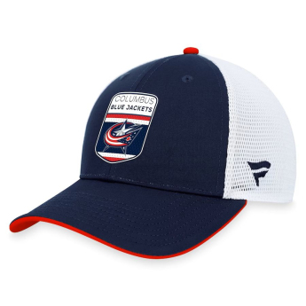 Columbus Blue Jackets čiapka baseballová šiltovka Draft 2023 Podium Trucker Adjustable Authentic Pro
