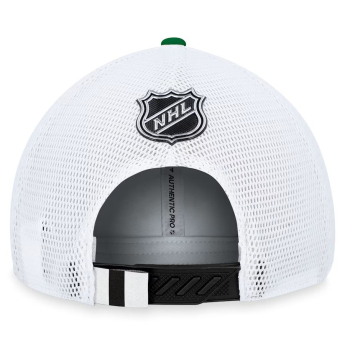 Dallas Stars čiapka baseballová šiltovka Draft 2023 Podium Trucker Adjustable Authentic Pro