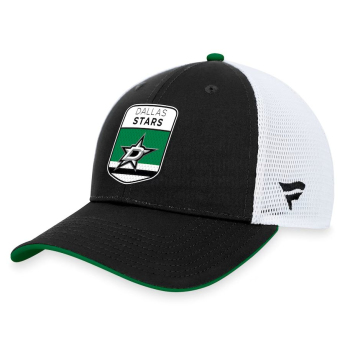 Dallas Stars čiapka baseballová šiltovka Draft 2023 Podium Trucker Adjustable Authentic Pro