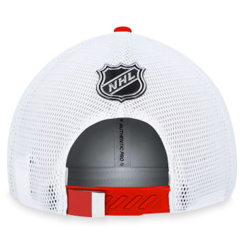 Detroit Red Wings čiapka baseballová šiltovka Draft 2023 Podium Trucker Adjustable Authentic Pro