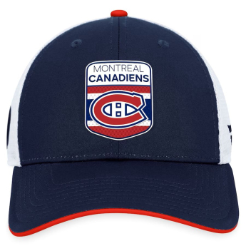 Montreal Canadiens čiapka baseballová šiltovka Draft 2023 Podium Trucker Adjustable Authentic Pro
