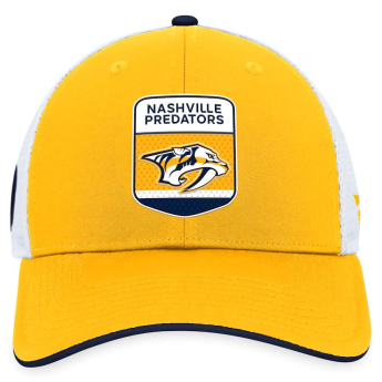 Nashville Predators čiapka baseballová šiltovka Draft 2023 Podium Trucker Adjustable Authentic Pro