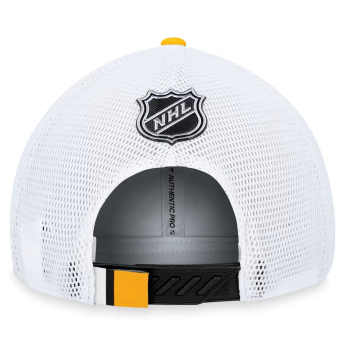 Pittsburgh Penguins čiapka baseballová šiltovka Draft 2023 Podium Trucker Adjustable Authentic Pro