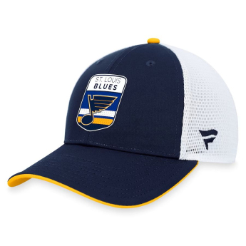 St. Louis Blues čiapka baseballová šiltovka Draft 2023 Podium Trucker Adjustable Authentic Pro