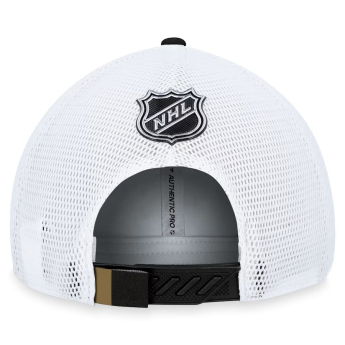 Vegas Golden Knights čiapka baseballová šiltovka Draft 2023 Podium Trucker Adjustable Authentic Pro