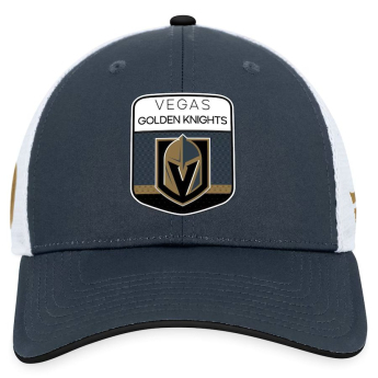 Vegas Golden Knights čiapka baseballová šiltovka Draft 2023 Podium Trucker Adjustable Authentic Pro