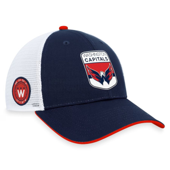 Washington Capitals čiapka baseballová šiltovka Draft 2023 Podium Trucker Adjustable Authentic Pro