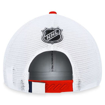 Washington Capitals čiapka baseballová šiltovka Draft 2023 Podium Trucker Adjustable Authentic Pro