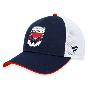 Washington Capitals čiapka baseballová šiltovka Draft 2023 Podium Trucker Adjustable Authentic Pro