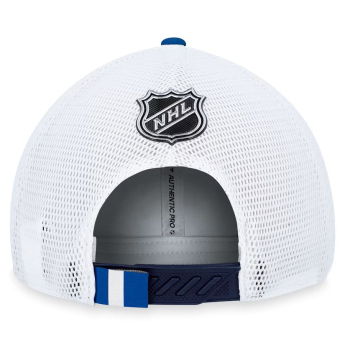 Winnipeg Jets čiapka baseballová šiltovka Draft 2023 Podium Trucker Adjustable Authentic Pro