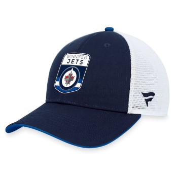 Winnipeg Jets čiapka baseballová šiltovka Draft 2023 Podium Trucker Adjustable Authentic Pro