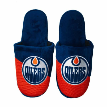 Edmonton Oilers pánske šľapky Logo Staycation Slipper