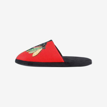 Chicago Blackhawks pánske šľapky Logo Staycation Slipper