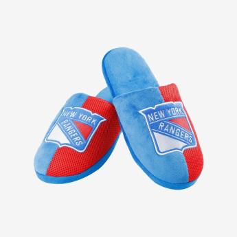 New York Rangers pánske šľapky Logo Staycation Slipper