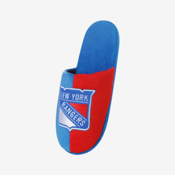 New York Rangers pánske šľapky Logo Staycation Slipper