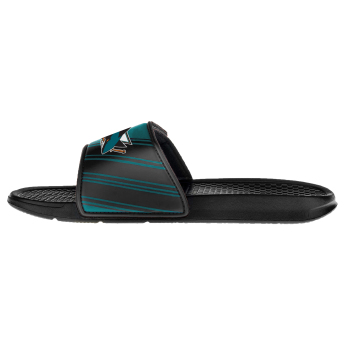 San Jose Sharks pánske šľapky Legacy Velcro Sport Slide Slipper