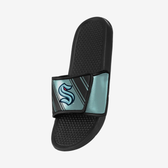 Seattle Kraken pánske šľapky Legacy Velcro Sport Slide Slipper