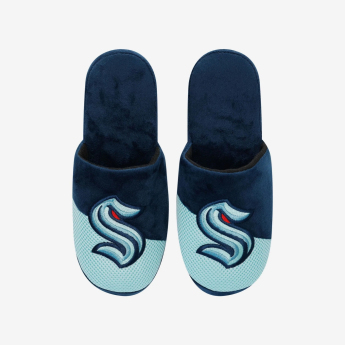 Seattle Kraken pánske šľapky Logo Staycation Slipper