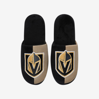 Vegas Golden Knights pánske šľapky Logo Staycation Slipper