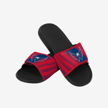 Washington Capitals pánske šľapky Legacy Velcro Sport Slide Slipper